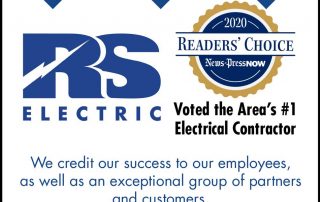 RS Electric-Area's Favorite Electrical Contractor 2020